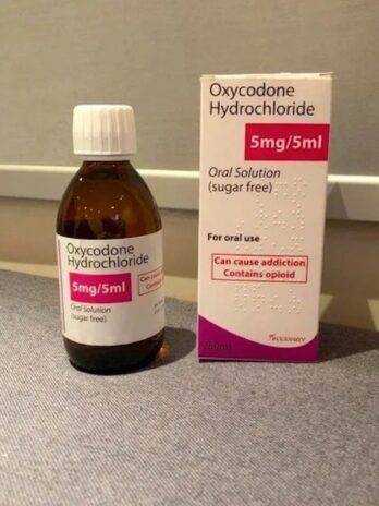 oxycodone hydrochloride 5mg 5ml oral solution sugar free