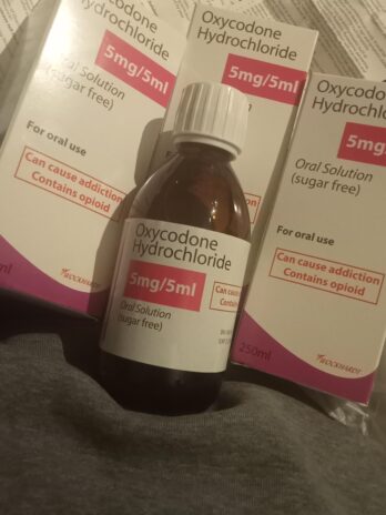 oxycodone hydrochloride 5mg 5ml oral solution sugar free